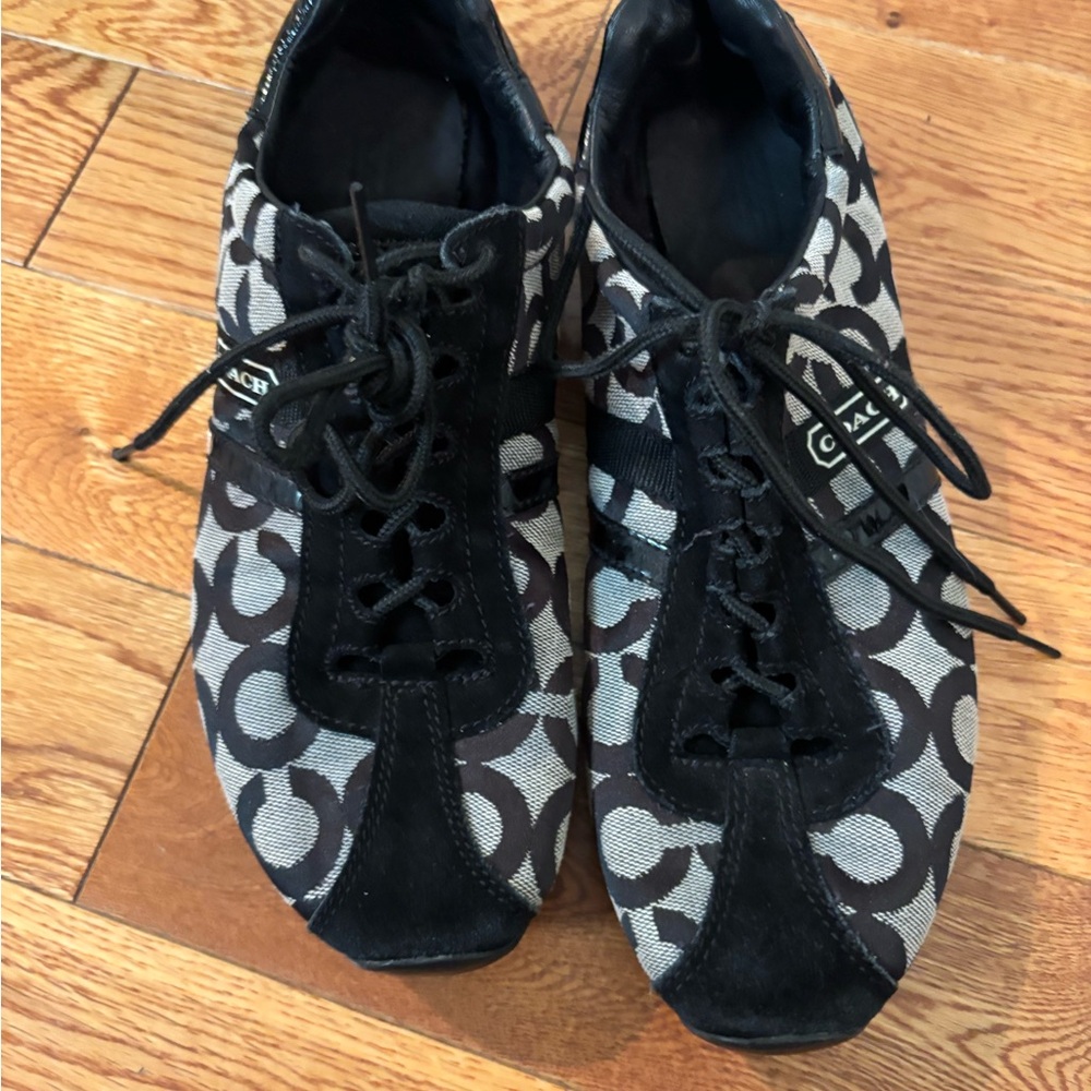 Coach Black and Gray Sneakers